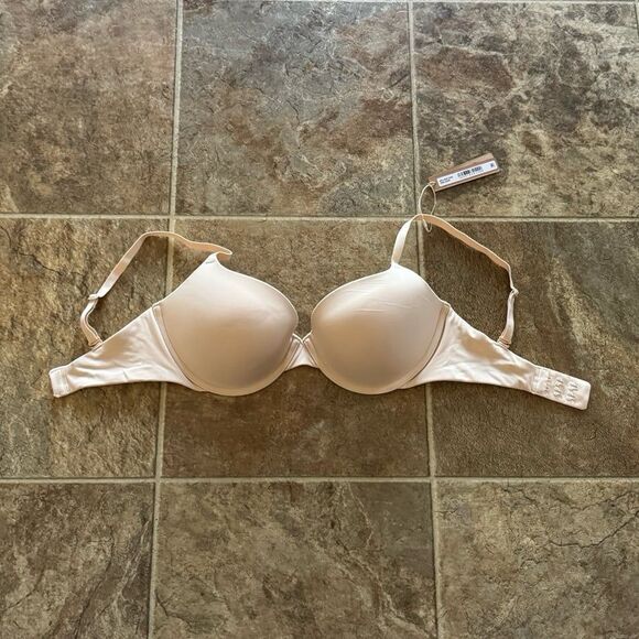 Skims Fits Everybody Pushup Demi Bra Sand 32DD - Picture 1 of 7